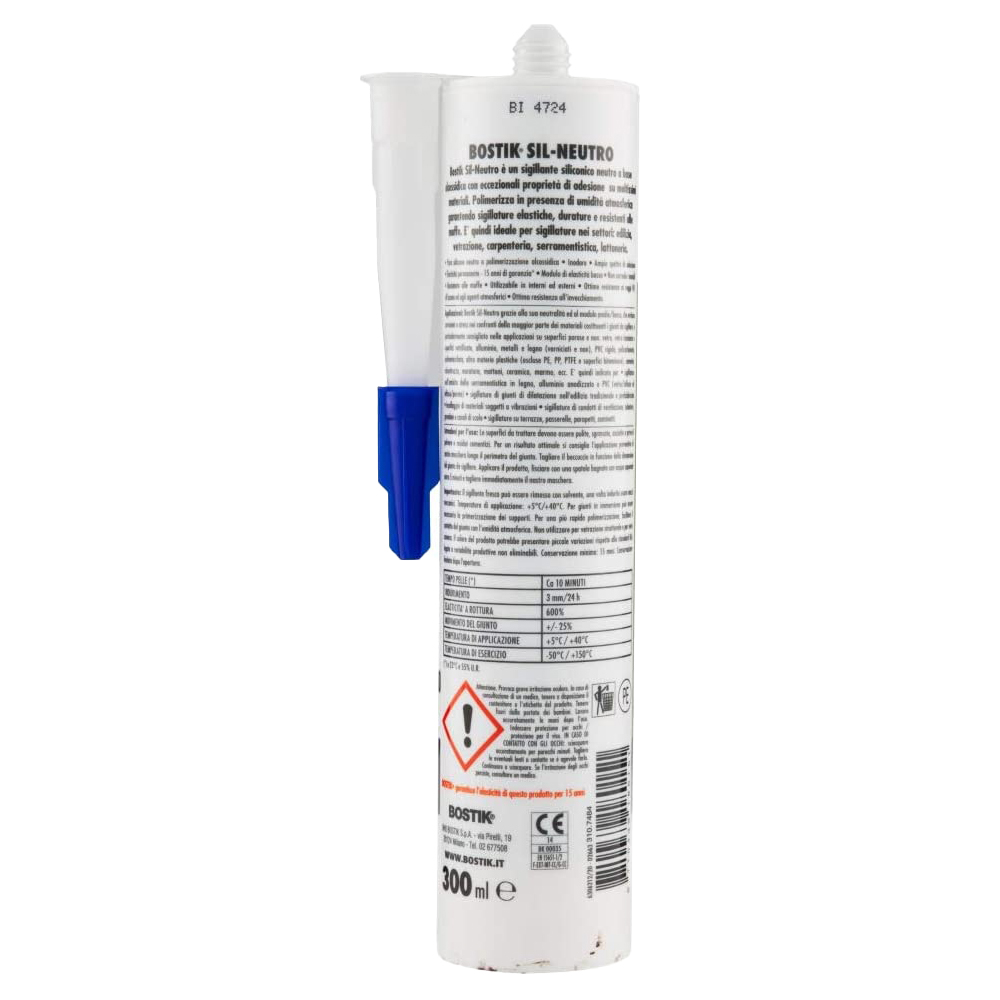 Silicone Neutro Testa di Moro SIL-Neutro BOSTIK 300 ml